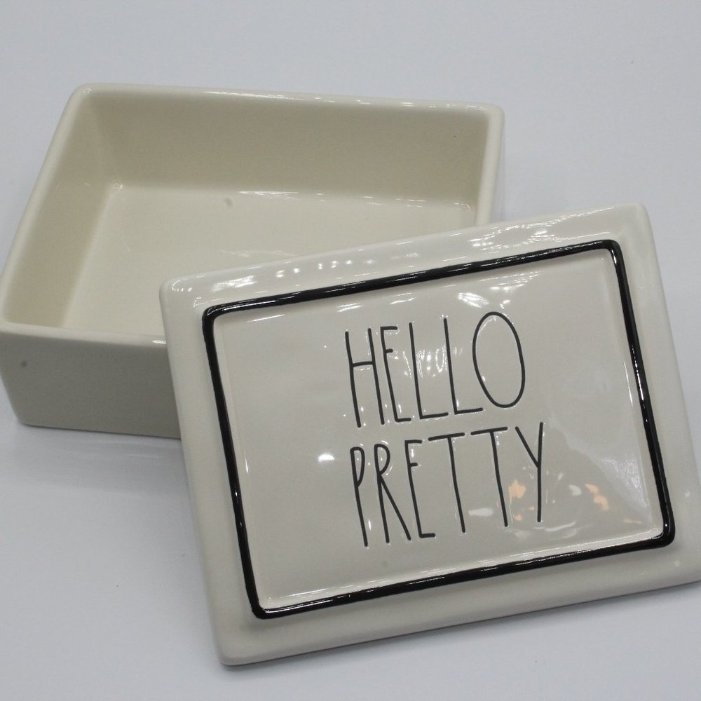 New Rae Dunn Small Jewelry Box